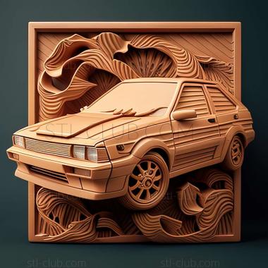 3D модель Toyota Sprinter (STL)